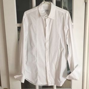 Now marked down 50% Men’s Armani slim fit, ribbed dress shirt size L